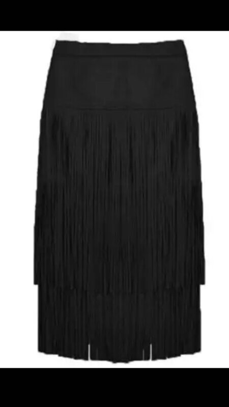 Ava Fringe Skirt