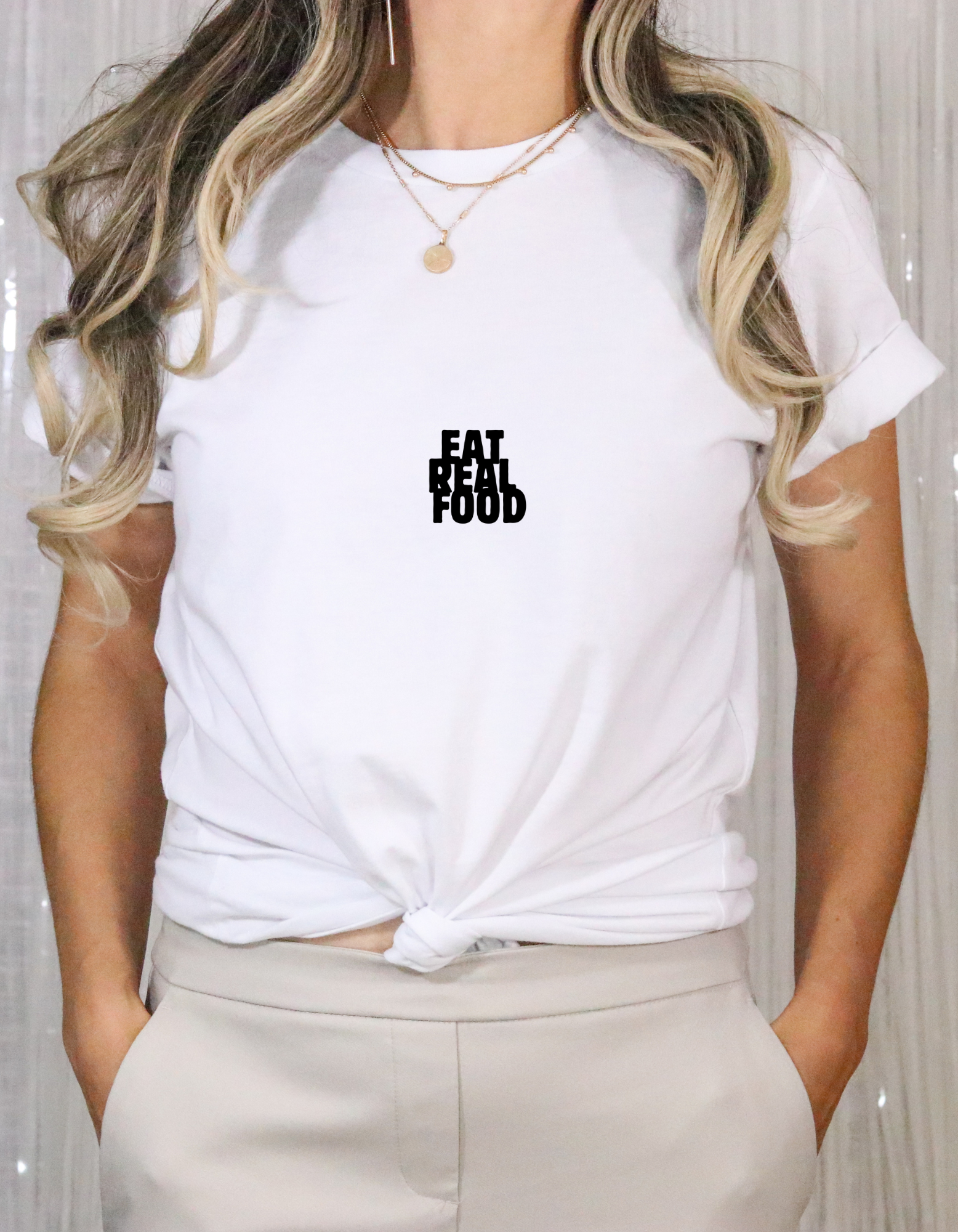 Eat Real Food - Tee