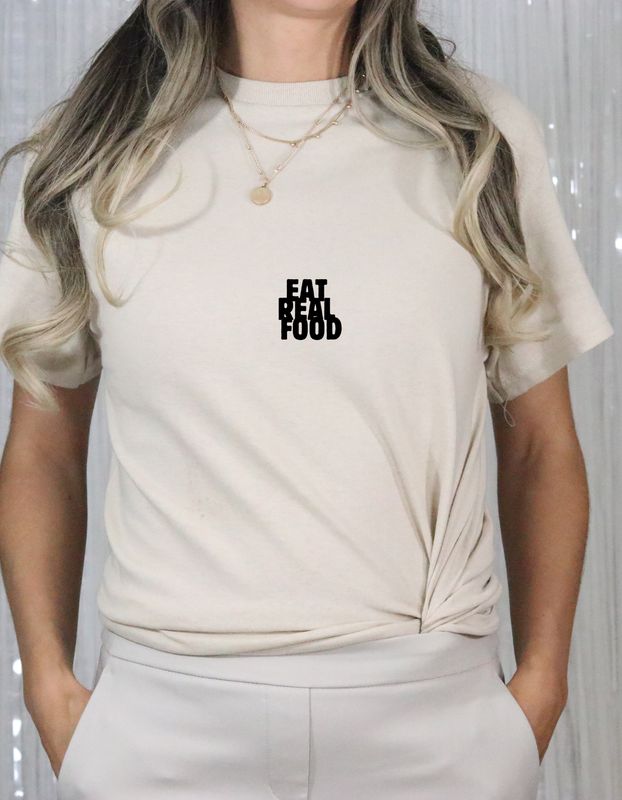 Eat Real Food - Tee