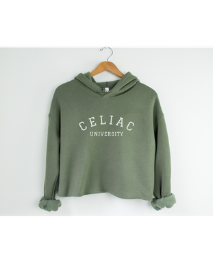 Celiac University - Cropped Hoodie