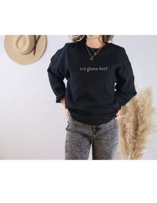 is it gluten free? - Crewneck