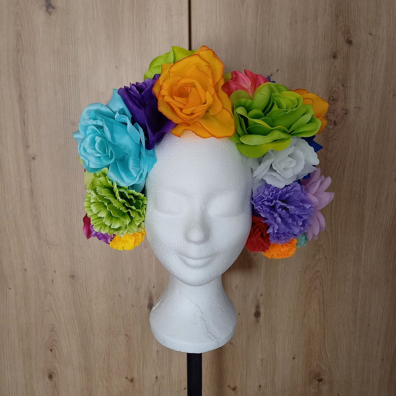 Bloemen haarband / oorwarmers