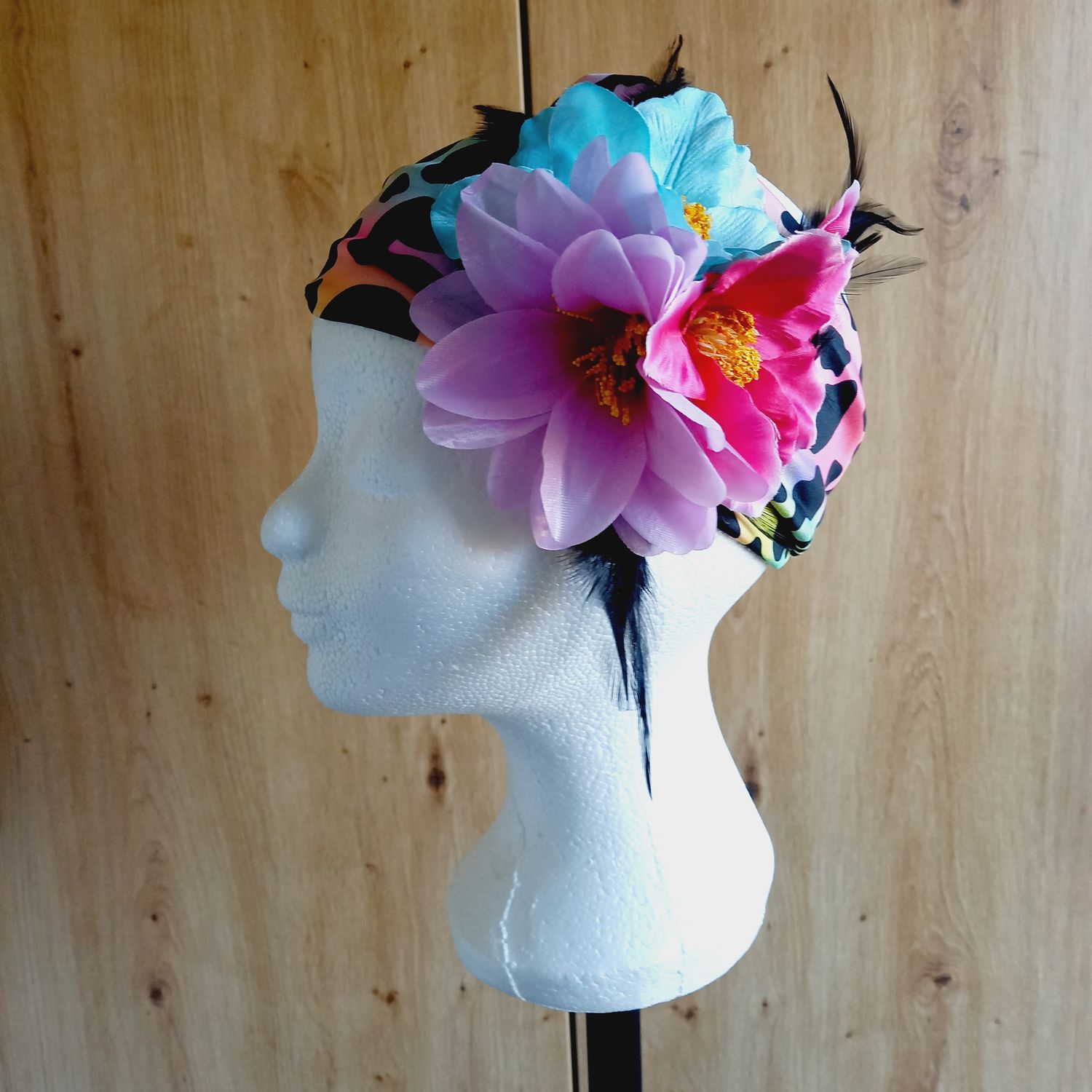 Stoffenhaarband / bloem