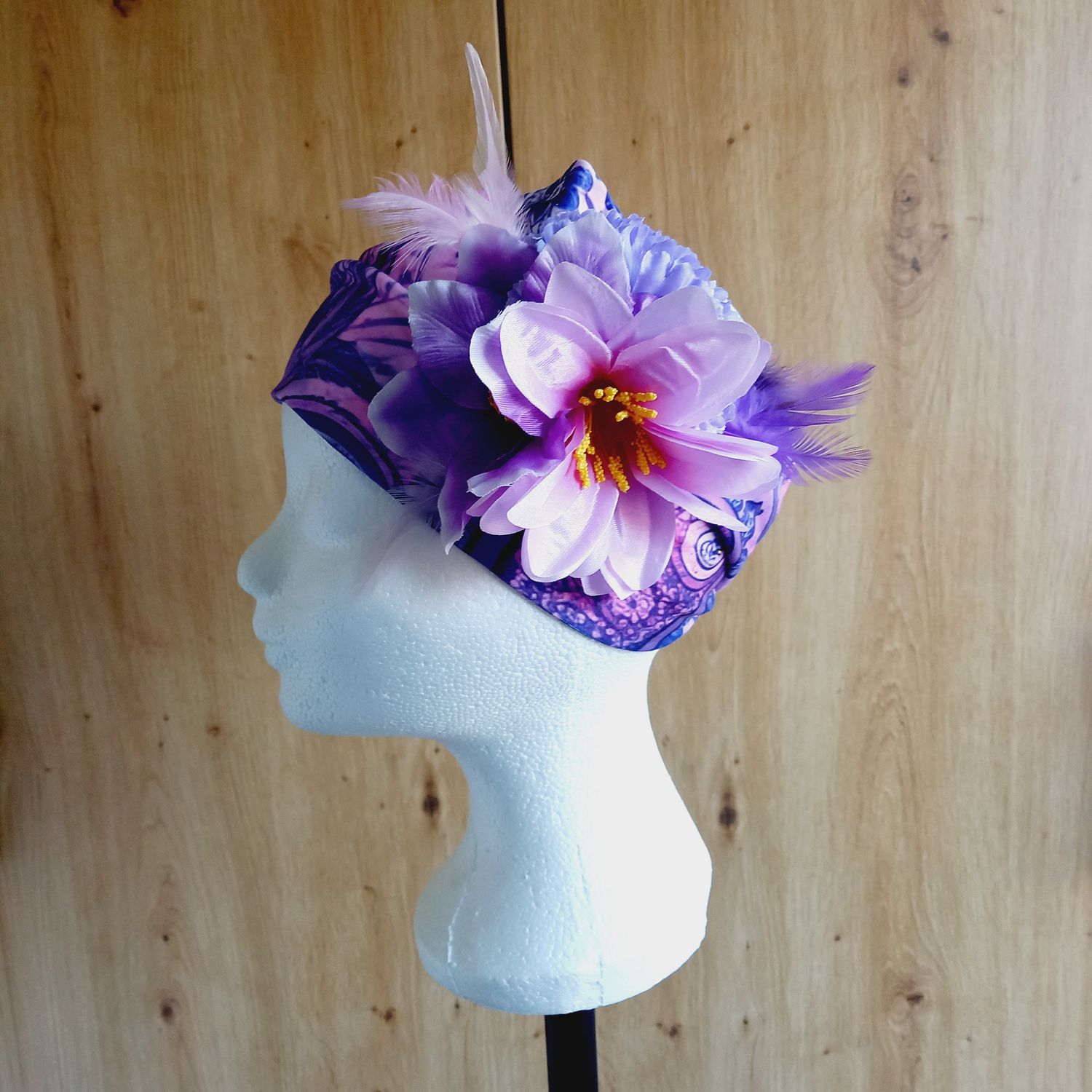 Stoffenhaarband / bloem