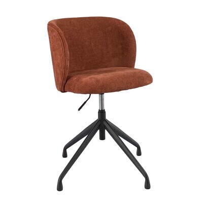 Chair Turn/Up/Down Textile Burgundy