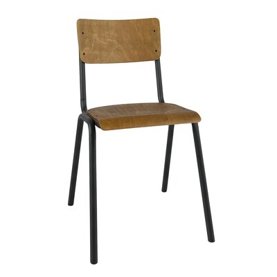Chair Wood/Metal Brown