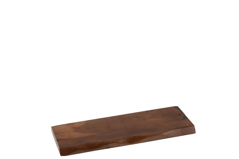 Wall Shelf Gerard Acacia Wood Brown Small