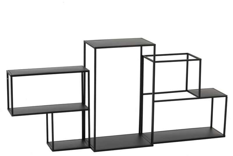 Rack Hang 3 Parts Modular Metal Black