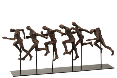 Athletes Running Poly Bronze/Black