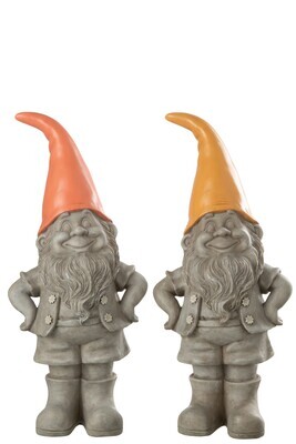 Gnome Pointy Hat Poly Mix Large Assortment Of 2