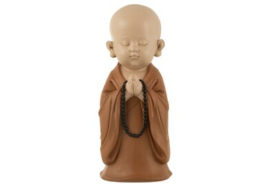 Monk Necklace Poly Brown