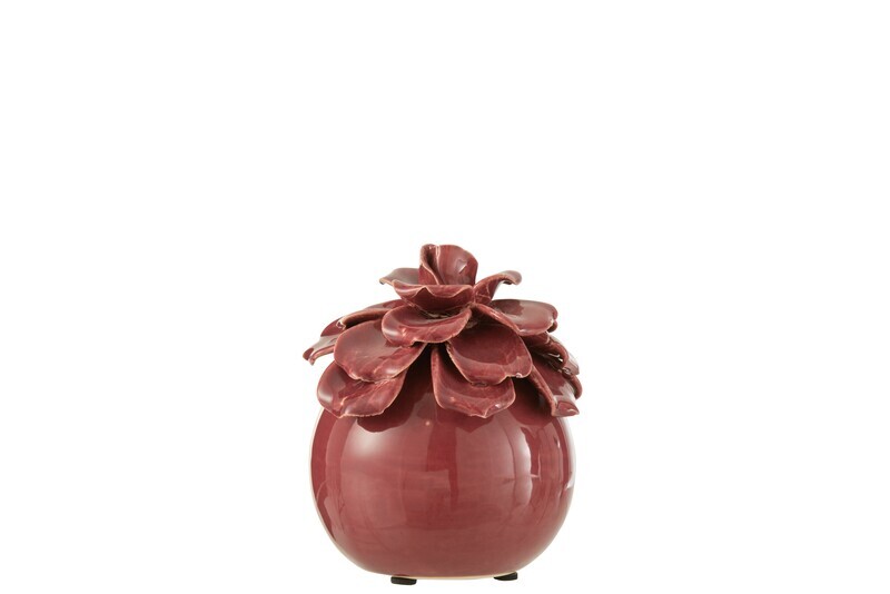 Flower Decorative Ceramic Pink