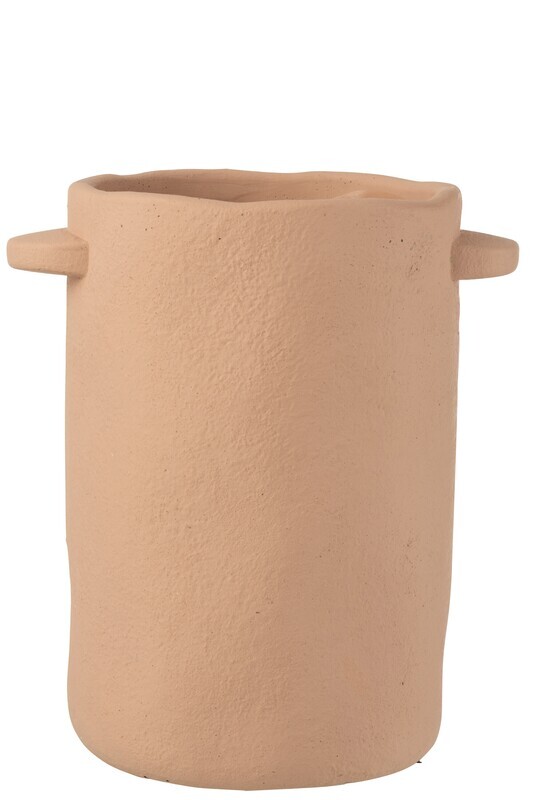 Pot Long Gustave Cement Light Brown
