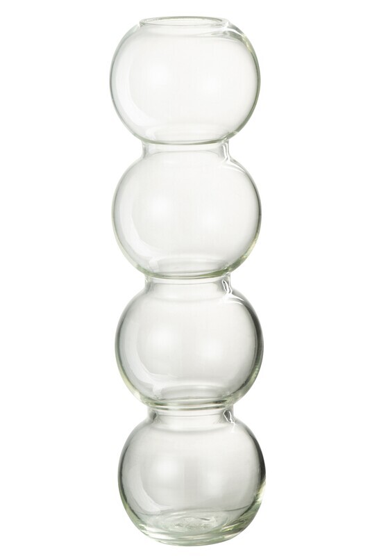 Vaas Bollen Glas Transparant Large
