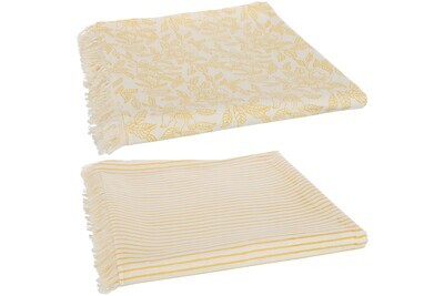 Tablecloth Indi Textiles Yellow Assortment Of 2