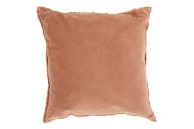 Cushion Border Short Cotton/Linen Rust