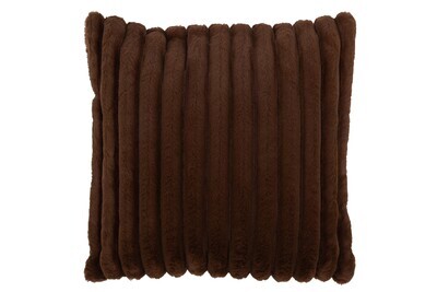 Cushion Corduroy Polyester Chcocolat
