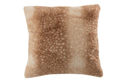 Cushion Bambi Polyester Brown/Beige