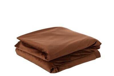 Fabric Long Velvet Brown