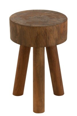 Stool Boby Recylced Wood Natural