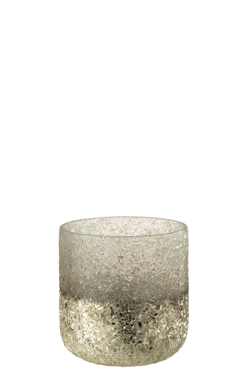 Hurricane Broken Glass Silver Small