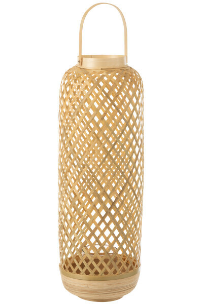 Lantern Evi Bamboo Natural Large