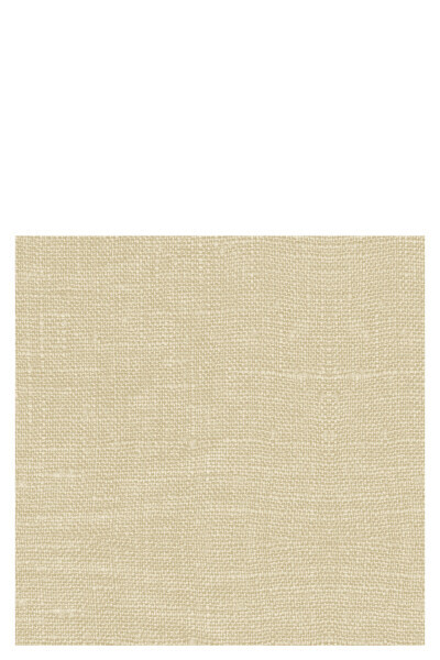 Pack 12 Napkins Textile Touch Motive Paper Beige Large
