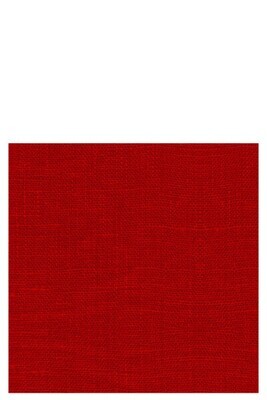 Pack 12 Napkins Textile Touch Motive Paper Maroon Large