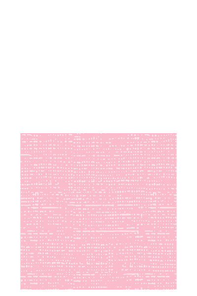 Pack 16 Napkins Texttile Touch Paper Light Pink Small