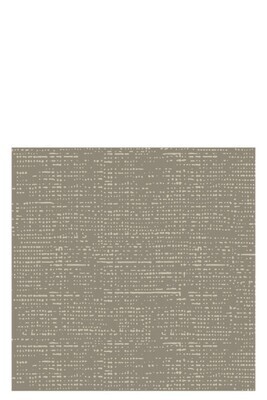 Pack 12 Napkins Texttile Touch Paper Taupe Large