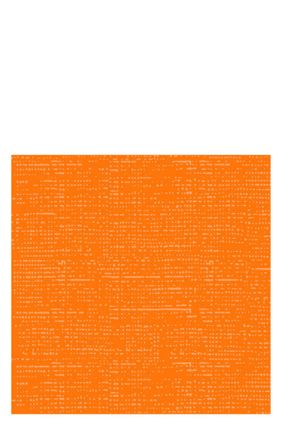 Pack 12 Napkins Texttile Touch Paper Orange Large