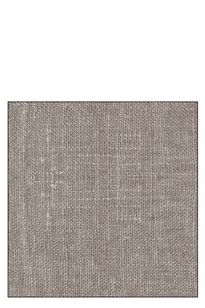 Pack 20 Napkins "Linen" Paper Brown Large