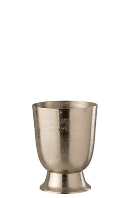 Ice Bucket Champagne Aluminium Silver Small