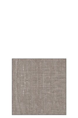 Pack 20 Napkins "Linen" Paper Brown Small