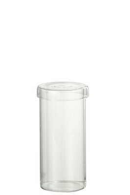 Glass Pot Lisa Glass Transparent Medium