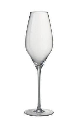 Drinking Glass Champagne Leti Glass Transparent