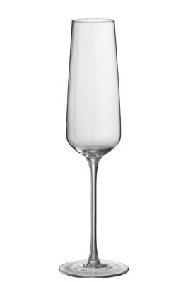 Drinking Glass Champagne Leo Glass Transparent