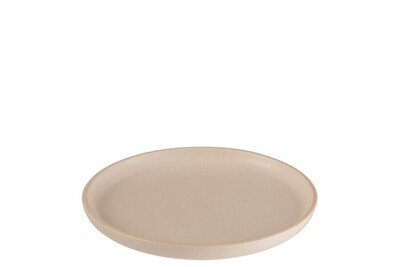 Plate Marie Ceramic Cream Small
