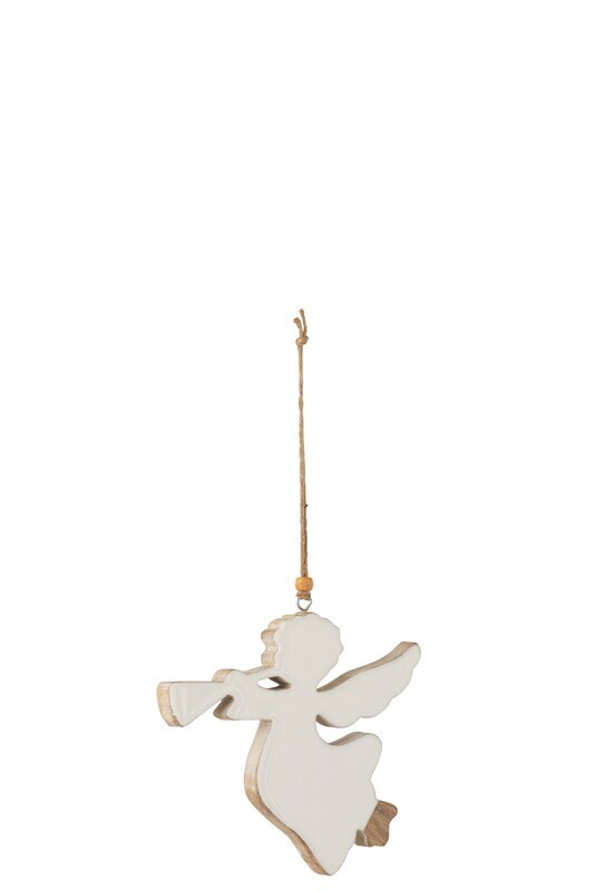 Angel Trumpet Mango Wood White Medium