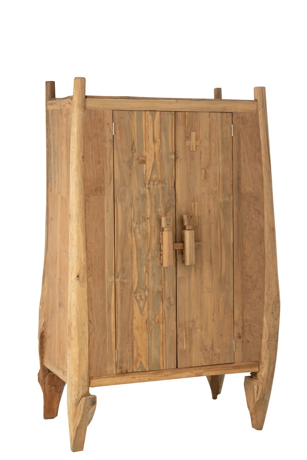 Shelf Flintstone Teak Wood Natural