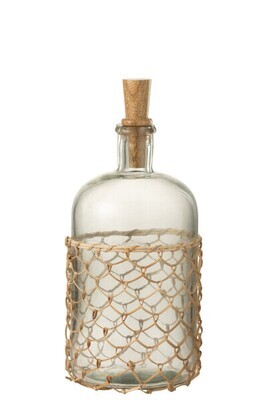 Bottle Knitting Cork Glass/Wood/Cane Transparent