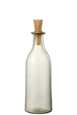 Bottle Cork Glass/Wood Transparent