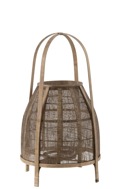 Lantern Hood Bamboo Natural Medium