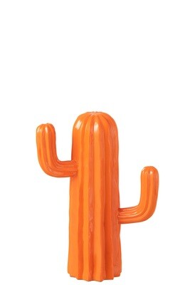Cactus Polyresin Orange Small