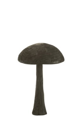 Mushroom Wood Black Medium