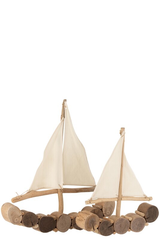 Boat+Sail Oakwood Natural Large