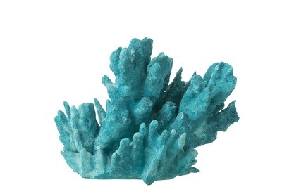 Coral Polyresin Azure L