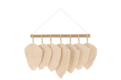 Hanger Feather 7 Cotton Natural