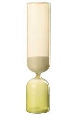 Hourglass 30Min Glass Green