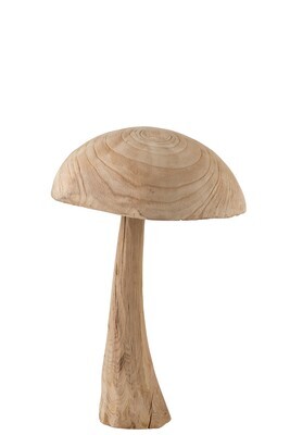 Mushroom Danda Chestnut Wood Natural Medium